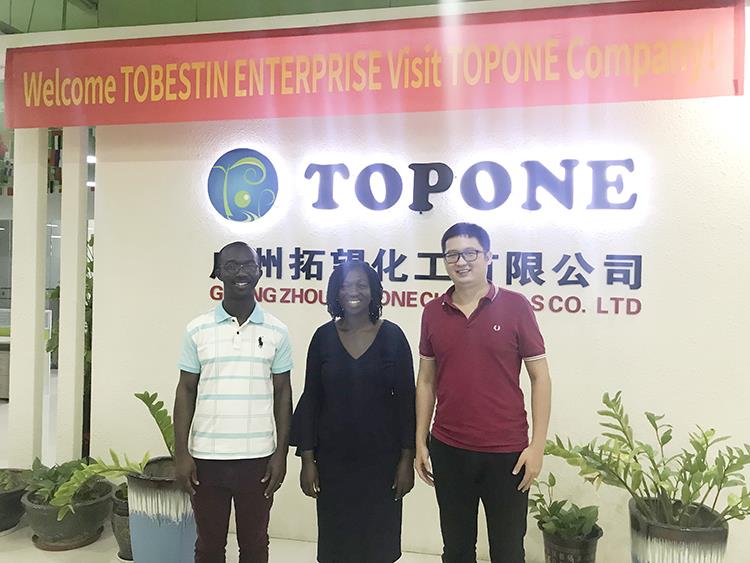 Welcome Client Tobestin Enterprise From Ghana To Visit TOPONE Company